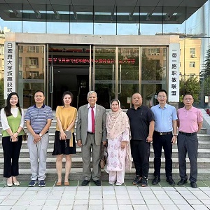 （NUST）Zamir Ahmed Awan参赞来陕西职业技术学院访问交流