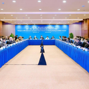 “一带一路”绿色低碳专家网络对话会暨“一带一路”绿色发展国际联盟合作伙伴交流会 ...